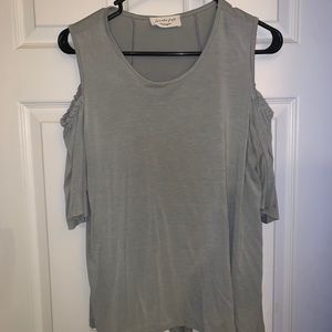 FREE PEOPLE shoulder shirt